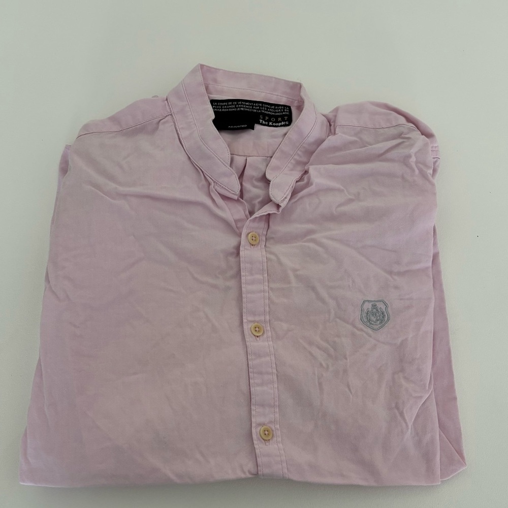 The Kooples Sport Pink Button Down